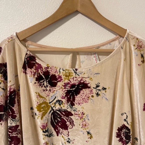 Intimately Free People Slouchy Velvet Bodysuit - Picture 2 of 4